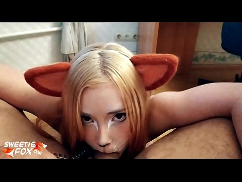 ❤️ Kitsune sluk piel en kom in haar mond ❤️❌ Porno vk by ons ﹏